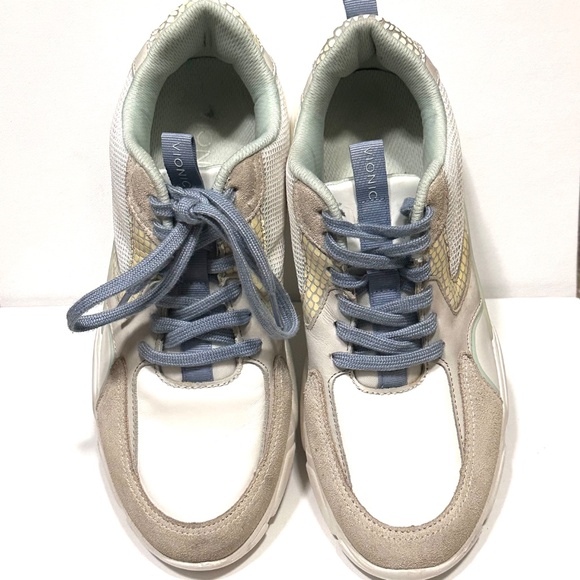 Vionic Aris Lace Up Arch Support Sneakers Size 8 - Picture 3 of 13